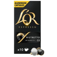 Кава L'OR Espresso Ristretto 100% Арабіка в капсулах 10 шт (8711000891643)