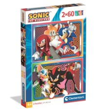 Пазл Clementoni 2 в 1 Sonic, 2 по 60 елементів (24821)