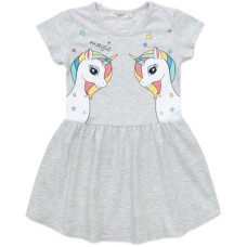 Плаття дитяче POP FASHION з єдинорогом (6834-104G-gray)