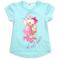 Футболка дитяча Breeze з котиком (13370-80G-blue)