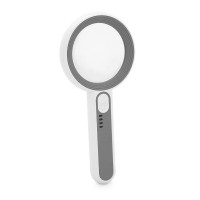 Лупа Voltronic з підсвічуванням YT6516C, діаметр 65мм, Х6, 16Led (YT6516C)