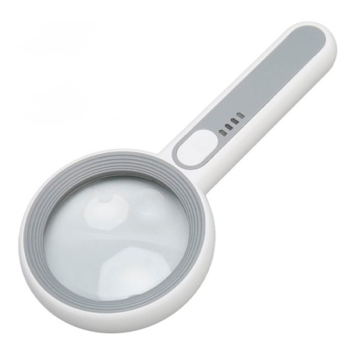 Лупа Voltronic з підсвічуванням YT6516C, діаметр 65мм, Х6, 16Led (YT6516C)