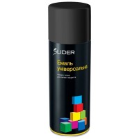 Аерозольна фарба для автомобіля SLIDER 9005 чорна МАТ, 400мл (000001039)