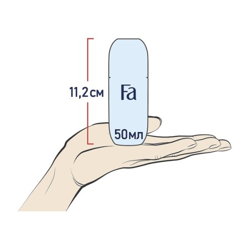 Антиперспірант Fa Invisible Fresh Lily of the Valley 50 мл (9000101251401)