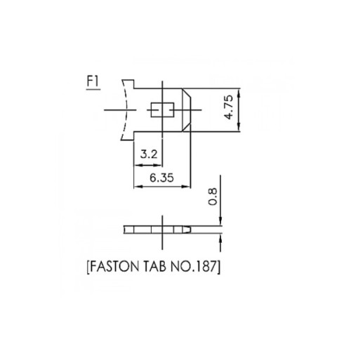 Батарея до ДБЖ CSB 12В 12 Аг (GPL12120 F2)