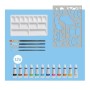 Акварельні фарби Faber-Castell Watercolours Painting Set 12 кольорів у тубах по 5 мл з аксесуарами (169618) (32663)