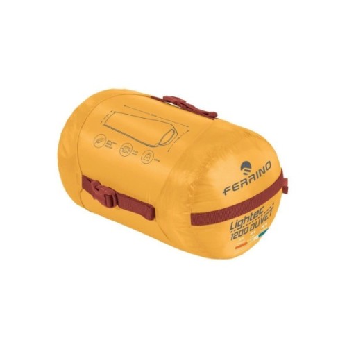 Спальний мішок Ferrino Lightec 1200 Duvet RDS Down -9°C Artisan Gold (86703QGG) (932324)