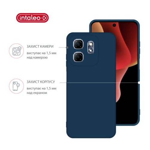 Чохол до мобільного телефона Intaleo SoftShell Infinix Hot 50i Blue (1283126609374)