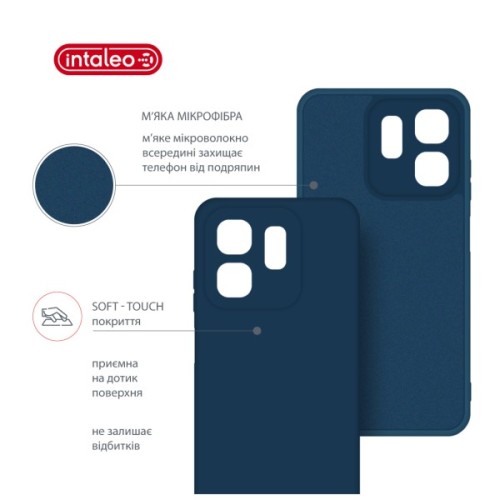 Чохол до мобільного телефона Intaleo SoftShell Infinix Hot 50i Blue (1283126609374)