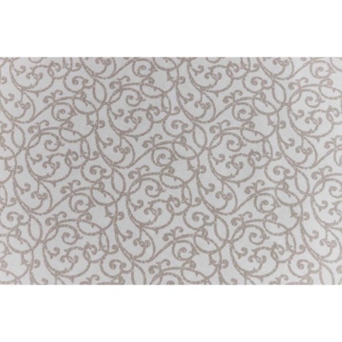 Скатертина Прованс непромокаюча Simfoni Капучіно вензель D-180 см (033848)