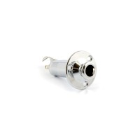 Вихідний роз'єм для гітари Paxphil Screw Mount Stereo Endpin Jack (Chrome) (LJ-35/3P CR)