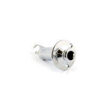Вихідний роз'єм для гітари Paxphil Screw Mount Stereo Endpin Jack (Chrome) (LJ-35/3P CR)
