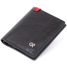Портмоне Grande Pelle У гладкій шкірі Чорне (11327)