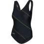Купальник Aqua Speed Sophie 441-01 чорний, зелений 42 (5908217624529)