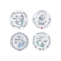 Тарілка ABYstyle Disney Princesses 4 шт (ABYTAB007)