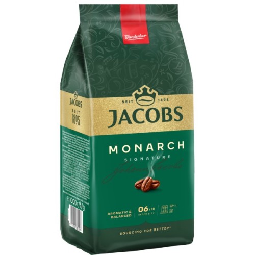 Кава Jacobs Monarch в зернах 1 кг (8711000381397)