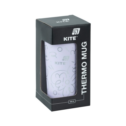 Термокружка Kite 550 мл, фіолетова (K25-1226-2)