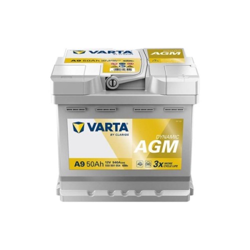 Акумулятор автомобільний Varta Silver Dynamic AGM 50Ah Ев (-/+) (550901054)