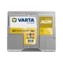 Акумулятор автомобільний Varta Silver Dynamic AGM 50Ah Ев (-/+) (550901054)