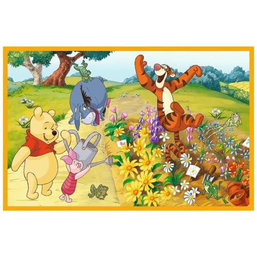 Пазл Trefl Disney Winnie the Pooh День у саду 2х24 елемента (5900511344363)