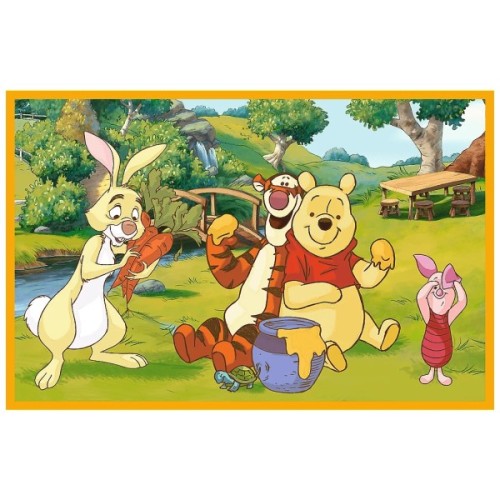 Пазл Trefl Disney Winnie the Pooh День у саду 2х24 елемента (5900511344363)