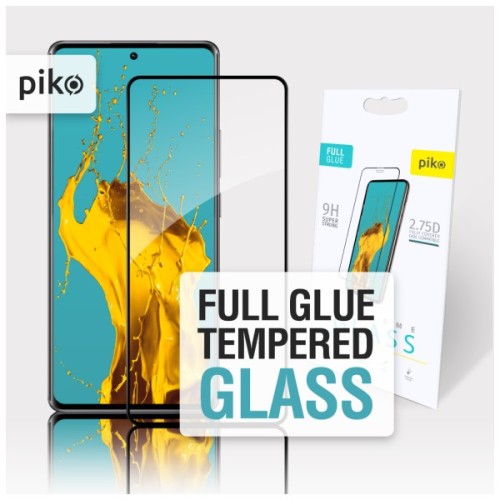 Скло захисне Piko Full Glue Xiaomi Redmi Note 14 Pro 5G Black (1283126623660)