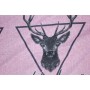 Постільна білизна MirSon Бязь 17-0516 Noble deers pink Дитячий (2200003644357)