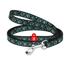 Повідець для котів WAUDOG Nylon "Луска" Ш 10 мм Д 122 см (369-0179)