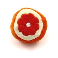 Іграшка для котів Hippie Pet Апельсин 8 см (HIPCT2304042-3)