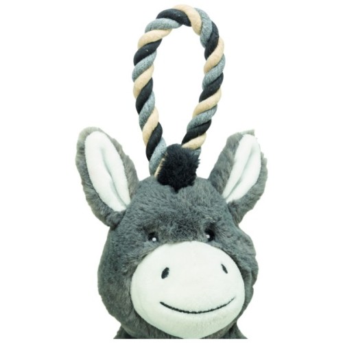 Іграшка для собак Trixie Віслюк плюшевий З перероблених матеріалів 66 см (4011905360997)