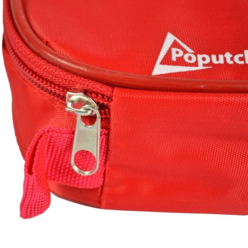 Автомобільна аптечка Poputchik згідно ТУ футляр м'який червоний 19х8х14 (02-006-М)