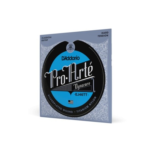 Струни для гітари D'Addario Pro-Arte Dynacore Titanium Nylon Hard Tension (EJ46TT)