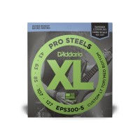 Струни для гітари D'Addario XL ProSteels Bass Custom Light Top/Medium Bottom (43-127) (EPS300-5)