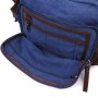 Сумка Vintage Месенджер з текстилю Синя (22207)