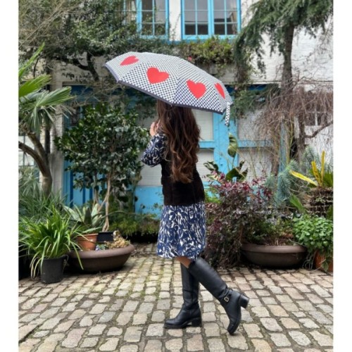 Парасоля Fulton L354-041697 Minilite-2 Love Heart Spot (L354-041697)