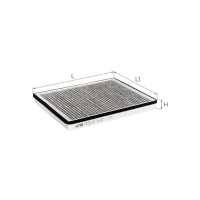 Фільтр салону ALPHA FILTER AF5191a
