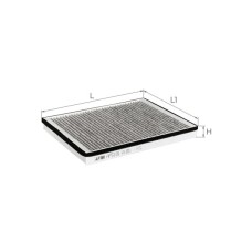 Фільтр салону ALPHA FILTER AF5191a