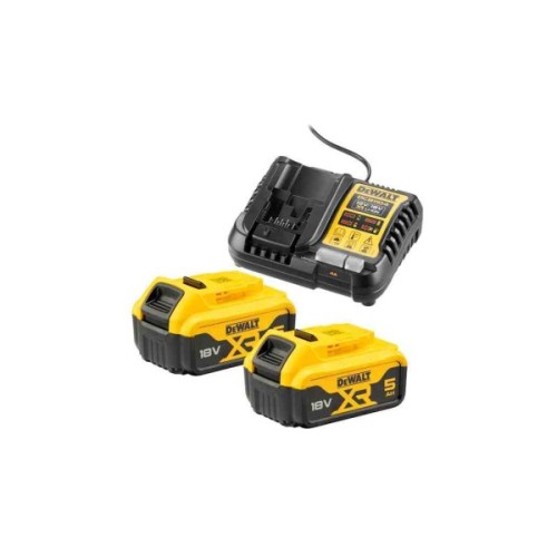 Набір електроіструментів DeWALT 18V XR Li-lon, 2 АКБ, ЗУ, куйс (DCK440P2T)