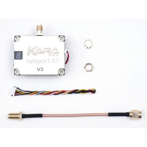 Відеопередавач (VTX) KaraFPV Teleport67 4W 6.1-7.2G V3 (TX6704IV3)
