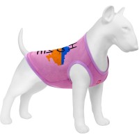 Борцівка для тварин WAUDOG Clothes "Будинок" сітка XS рожева (300-0230-7)