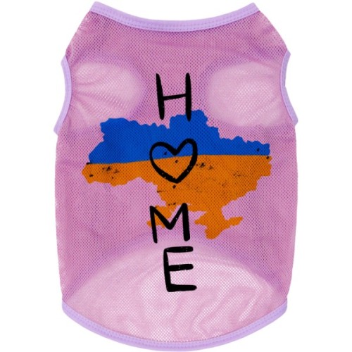Борцівка для тварин WAUDOG Clothes "Будинок" сітка XS рожева (300-0230-7)