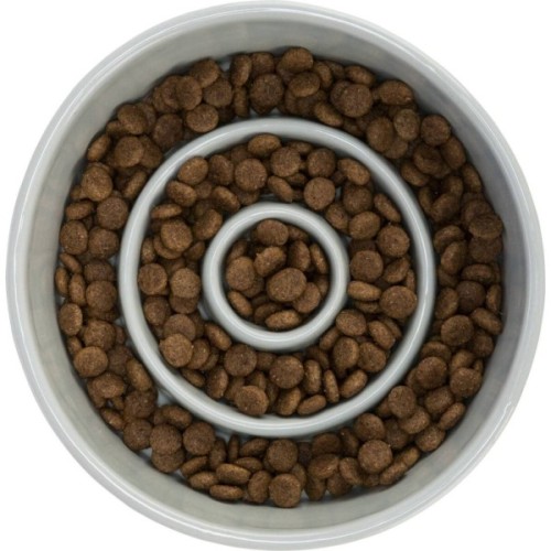 Посуд для собак Trixie Миска для повільного годування 900 мл/17 см блакита (4011905245218)