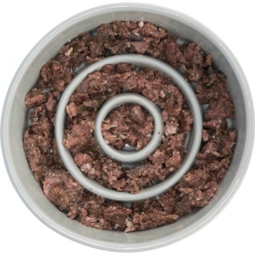 Посуд для собак Trixie Миска для повільного годування 900 мл/17 см блакита (4011905245218)