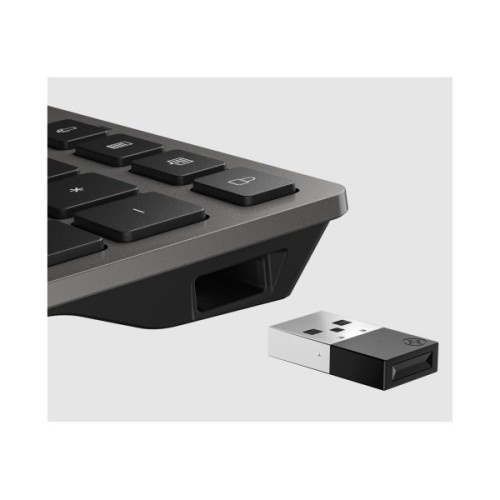 Клавіатура HP 720 Multi-Device Rechargeable Wireless/Bluetooth UA Black (9T5B1AA)