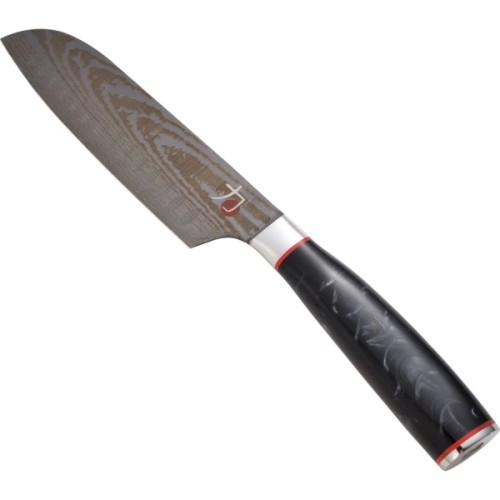 Кухонний ніж MasterPro Tetsu, сантоку, 17.5 см, чорний (BGMP-4128-MBK)