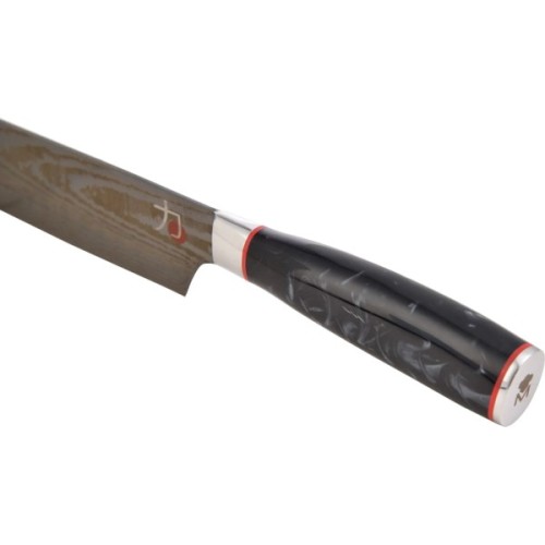 Кухонний ніж MasterPro Tetsu, сантоку, 17.5 см, чорний (BGMP-4128-MBK)