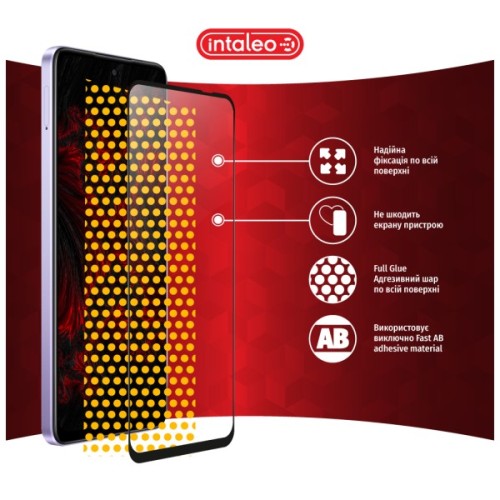 Скло захисне Intaleo Full Glue Oppo A80 Black (1283126598777)