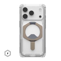 Чохол до мобільного телефона UAG Plasma XTE MagSafe iPhone 17 Pro Clear/Titanium (114527114G36)