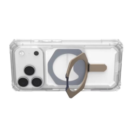 Чохол до мобільного телефона UAG Plasma XTE MagSafe iPhone 17 Pro Clear/Titanium (114527114G36)