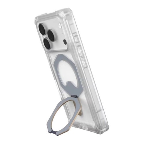 Чохол до мобільного телефона UAG Plasma XTE MagSafe iPhone 17 Pro Clear/Titanium (114527114G36)